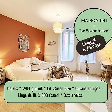 Appart Le Scandinave - Maison 1911 - Confort & Prestige Gien Bagian luar foto